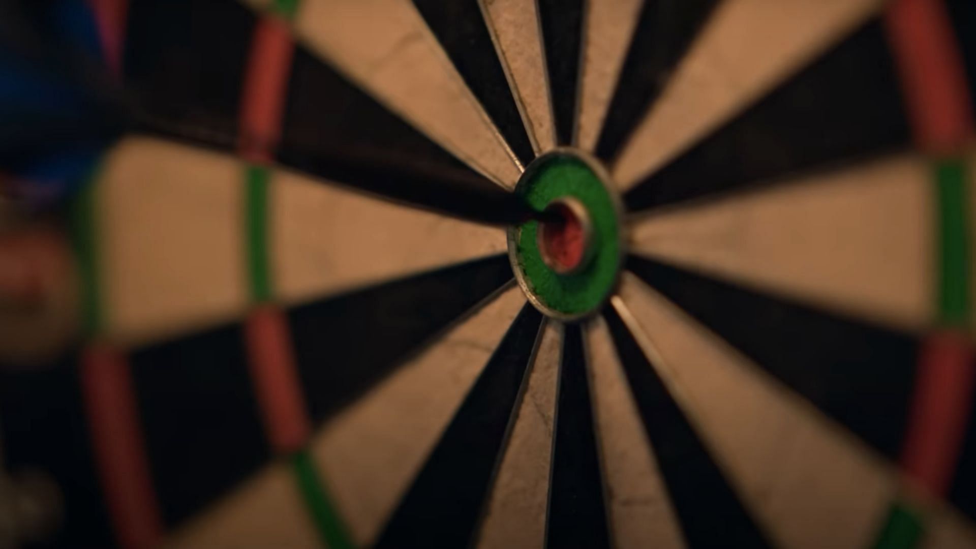 Ted hits the bull's eye (Image via YouTube/Apple TV)